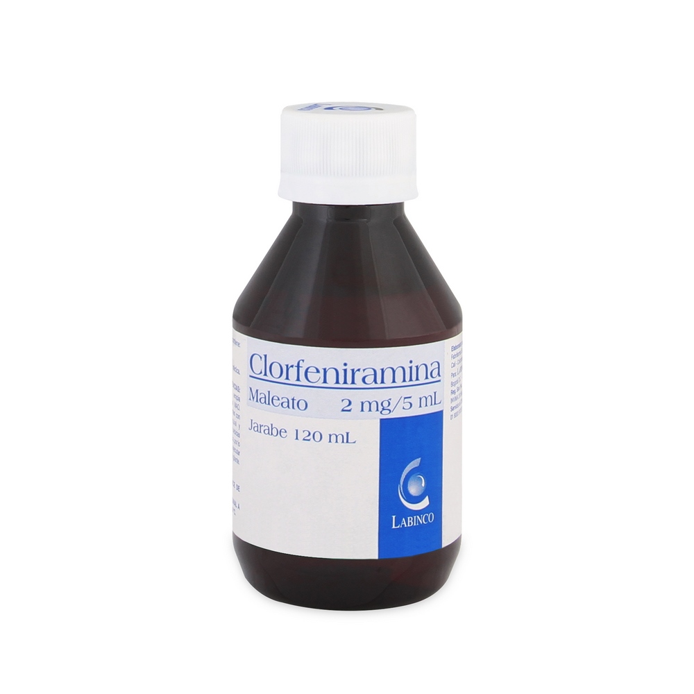 CLORFENIRAMINA Jarabe 120 ml