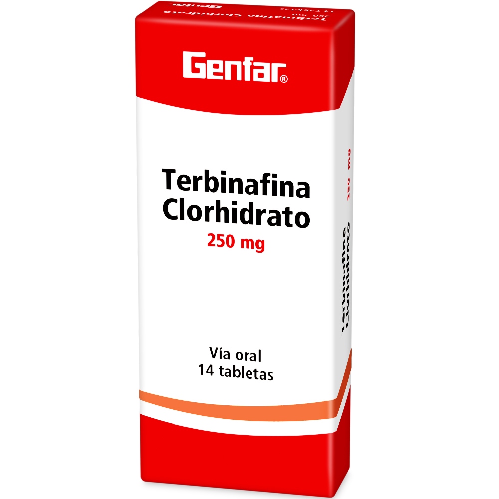 TERBINAFINA 250 MG – 14 TABLETAS (GENFAR)