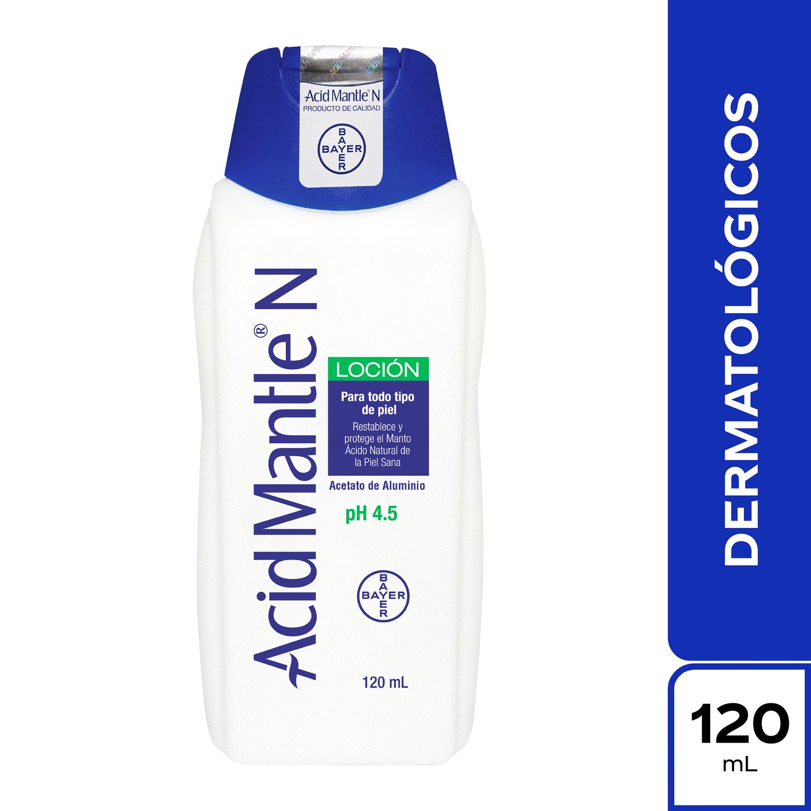Acid Mantle N Loción 120 ml – acetato de aluminio (Bayer)