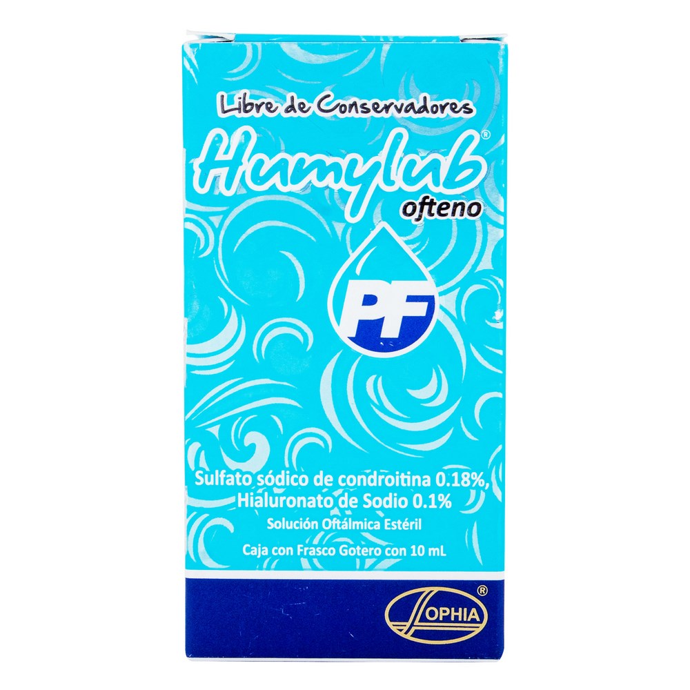 Gotas oftálmicas Humylub Ofteno PF 10 ml