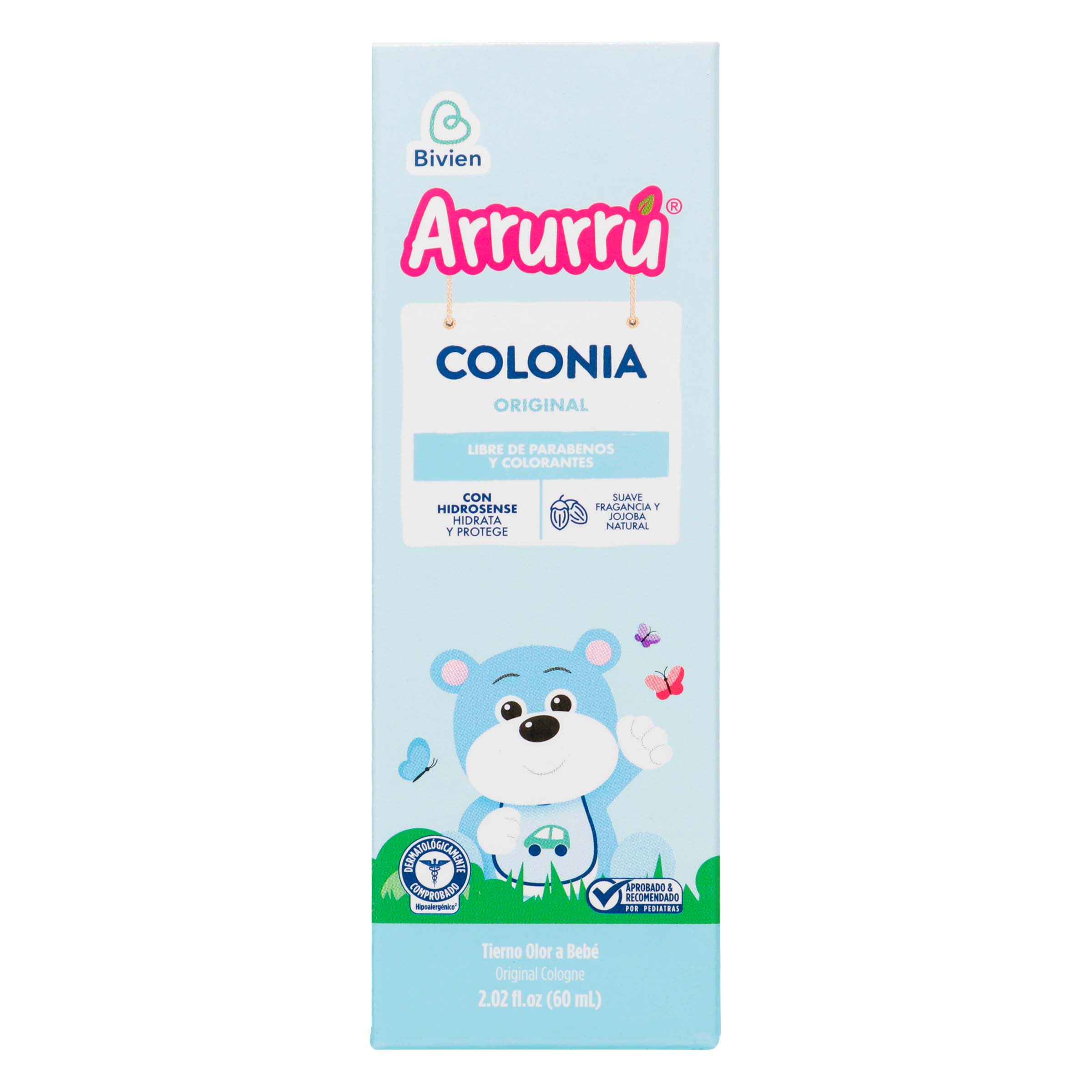 Colonia Arrurru Naturals Azul 60 ml