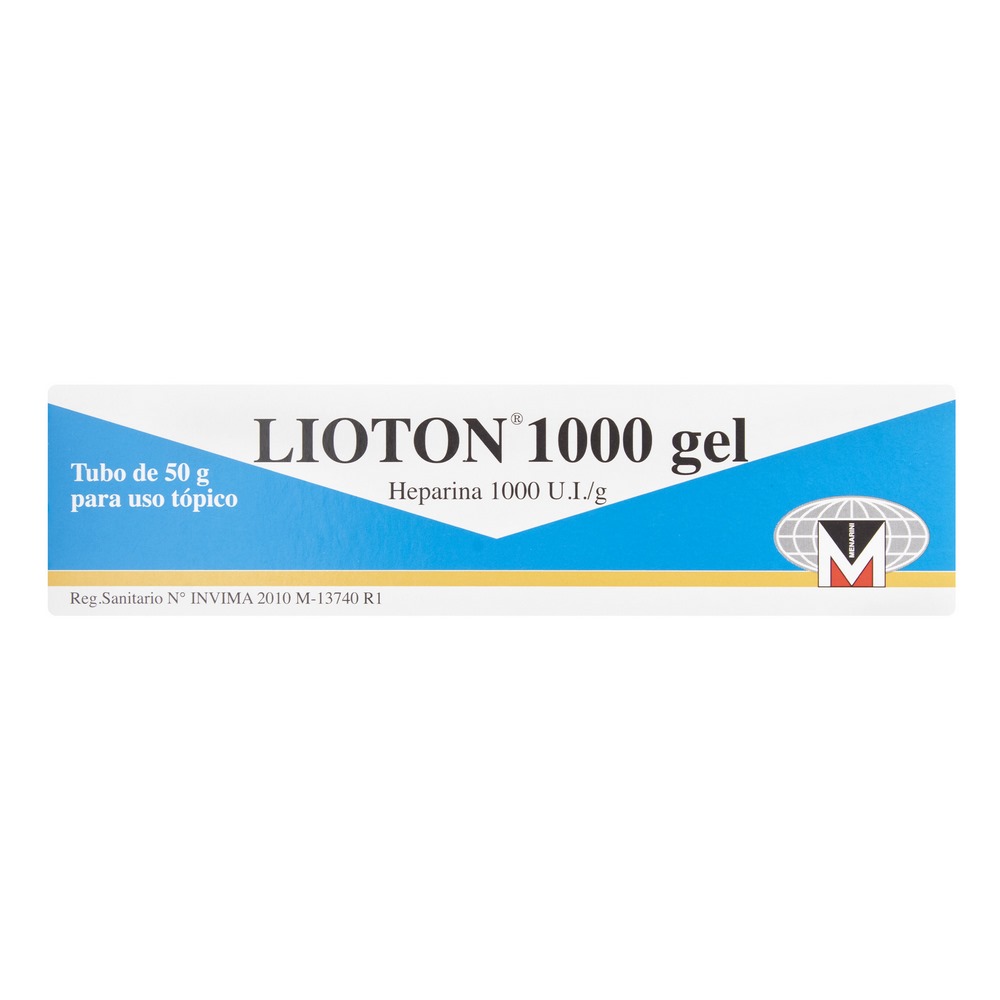 LIOTON 1000 GEL 50 g – Heparina 3% (PAE)