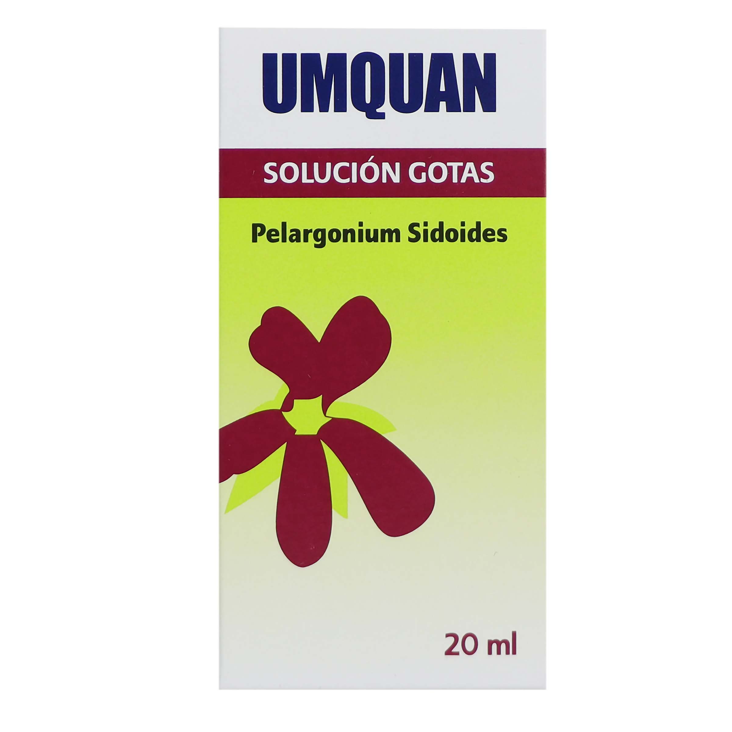 Umquan Solución Gotas 20 ml – Raíz de Pelargonio