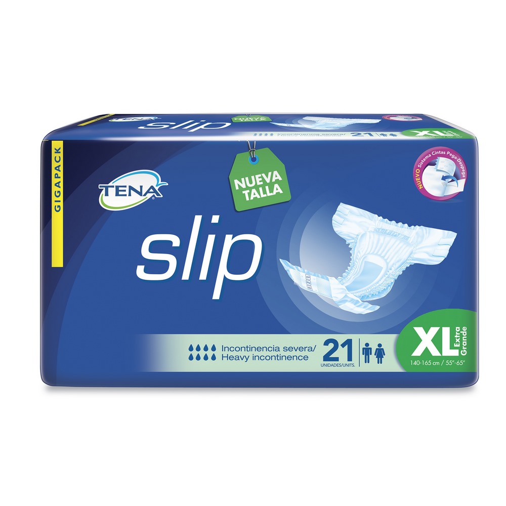 Pañales TENA Slip Ultra XL – 21 unidades