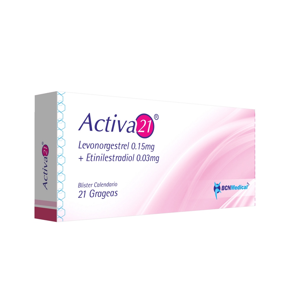 Activa 21 – Grageas (M) 5072 Levonorgestrel/Etinilestradiol