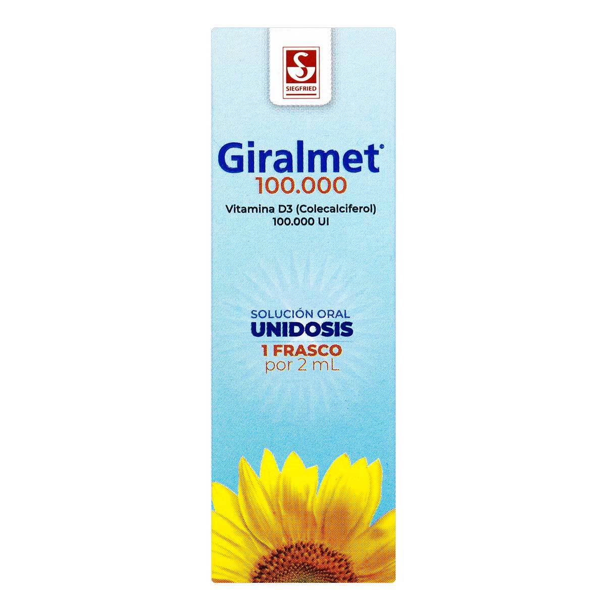 GIRALMET 100.000 UI Vitamina D gotas 2 mL