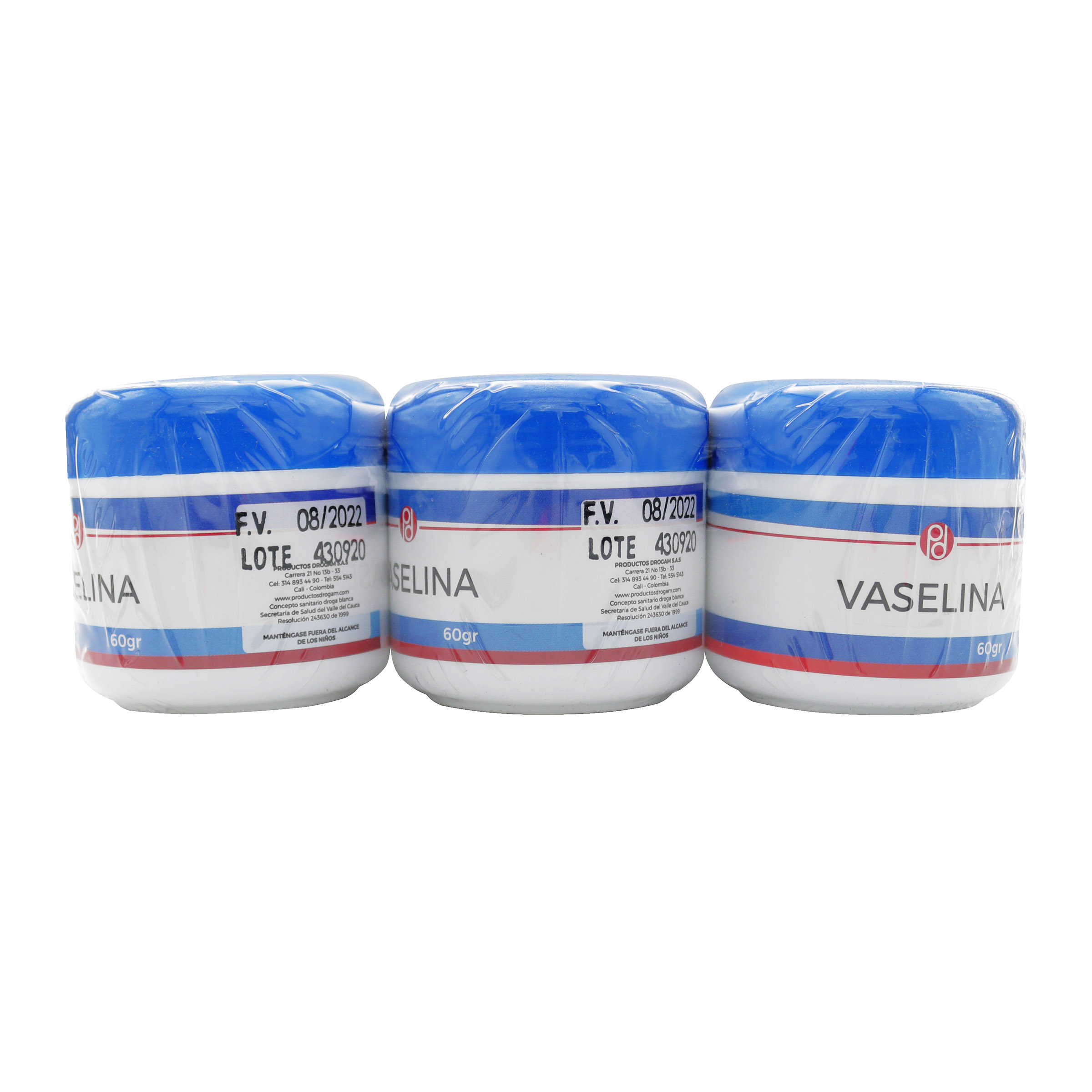Vaselina Drogam 60 g x6