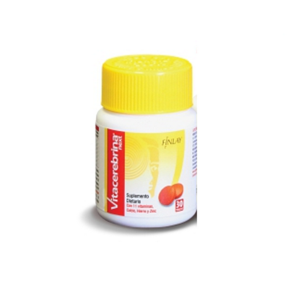 Vitacerebrina Next – 30 tabletas multivitamínicas y minerales