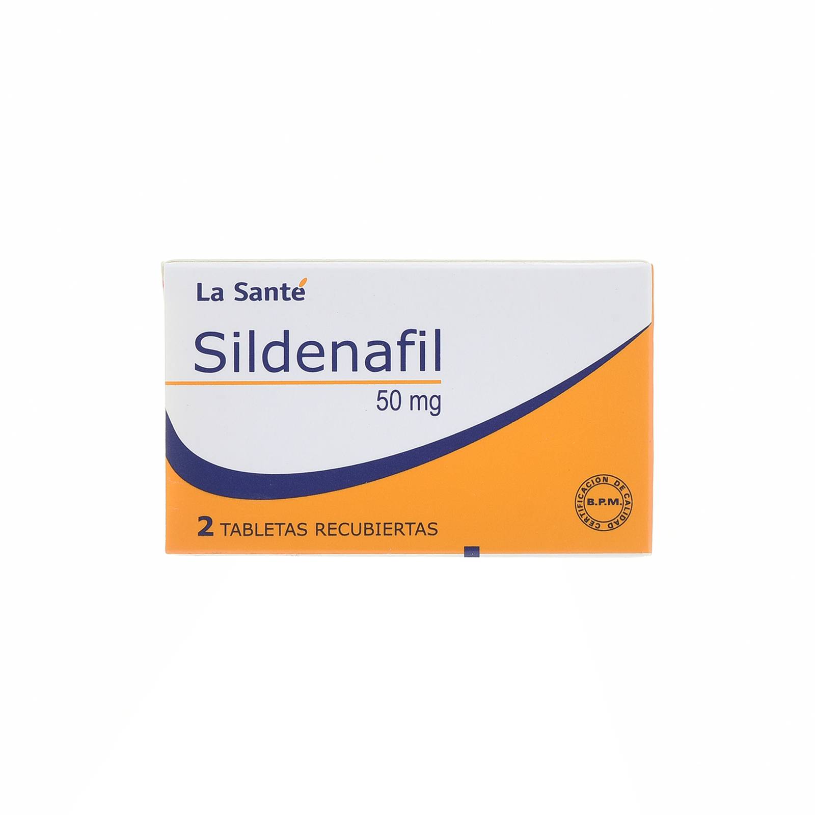 Sildenafil 50 mg - 2 tabletas | La Santé
