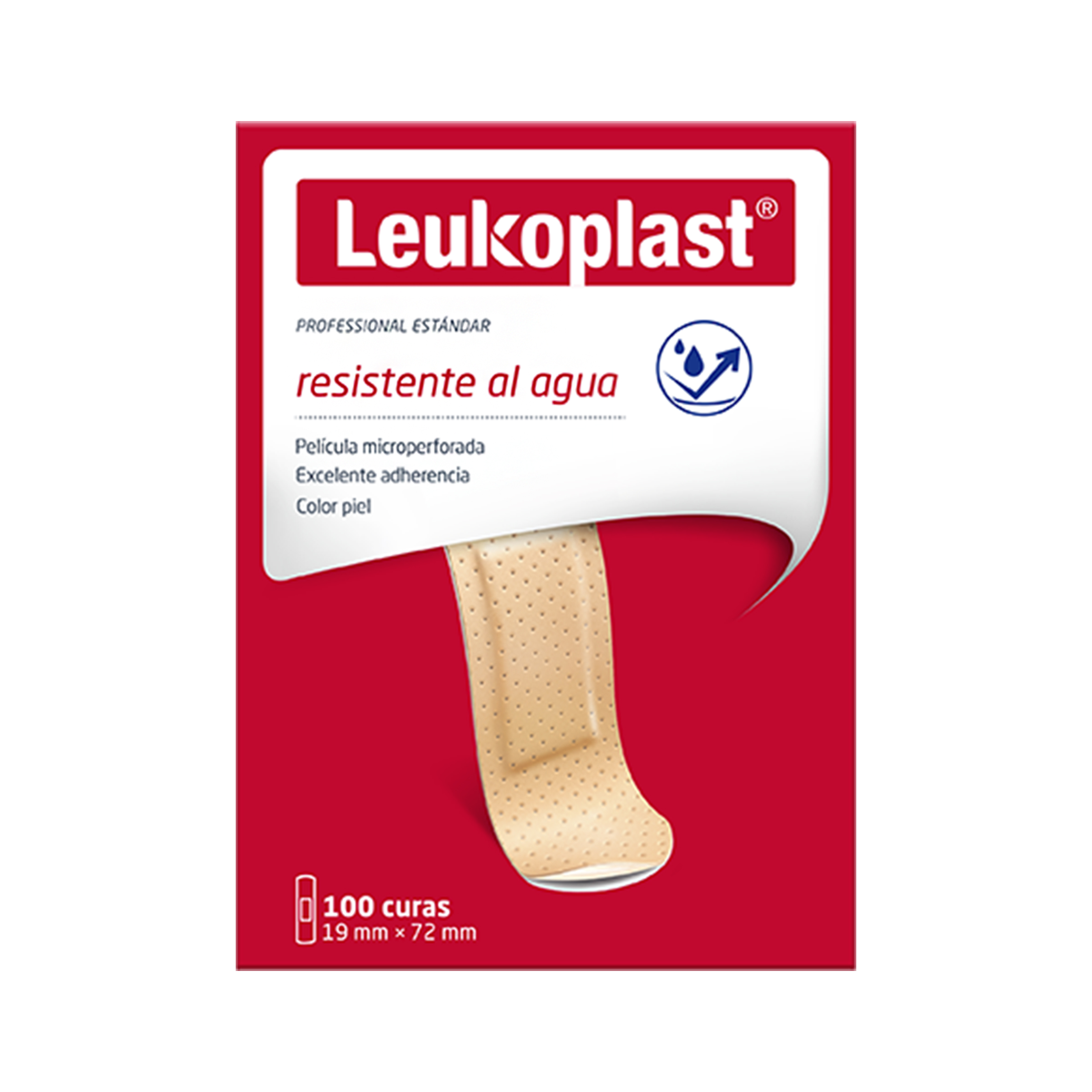 Curitas Leukoplast Piel – 100 Unidades (BSN Medical)