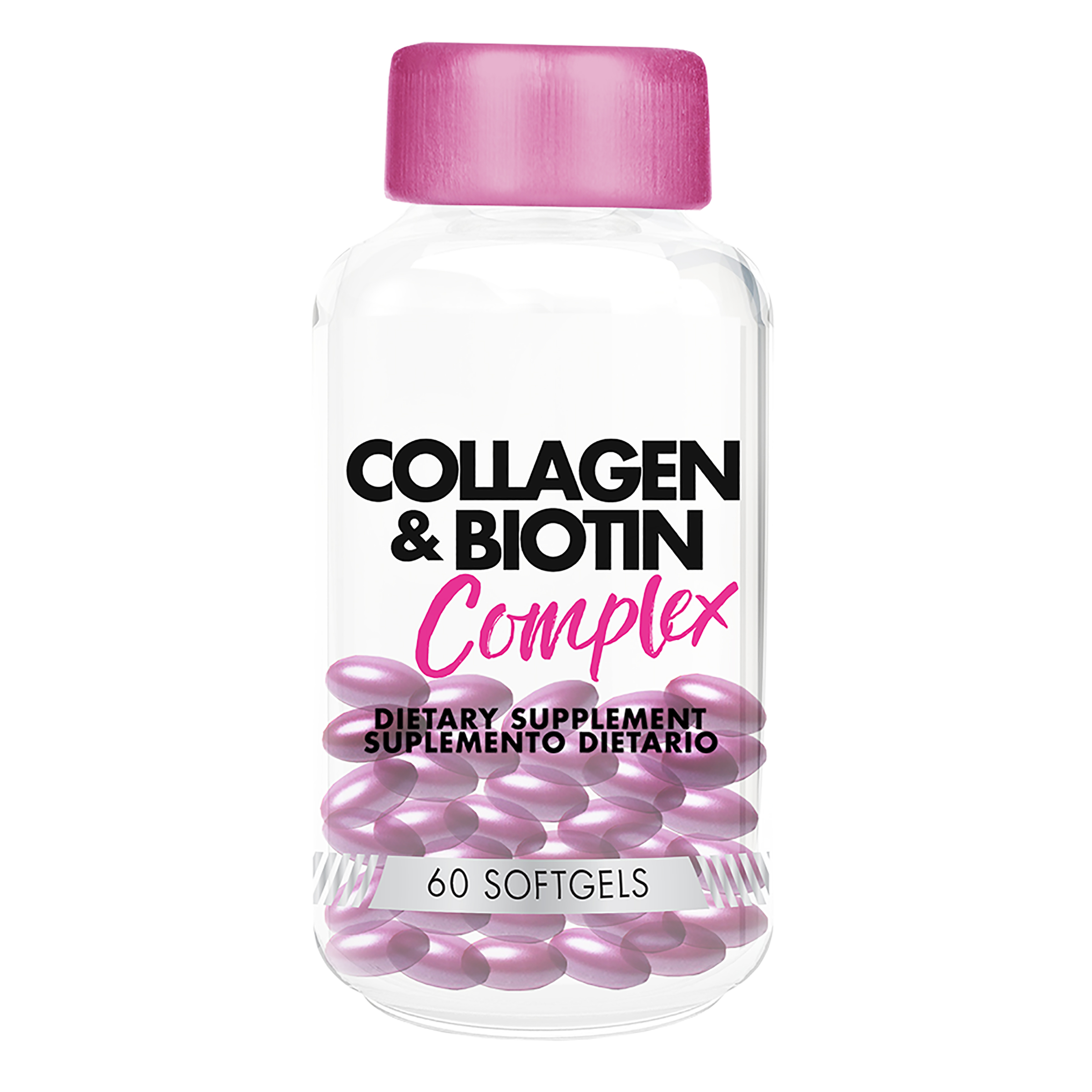 Colágeno con Biotina Complex – 60 softgels