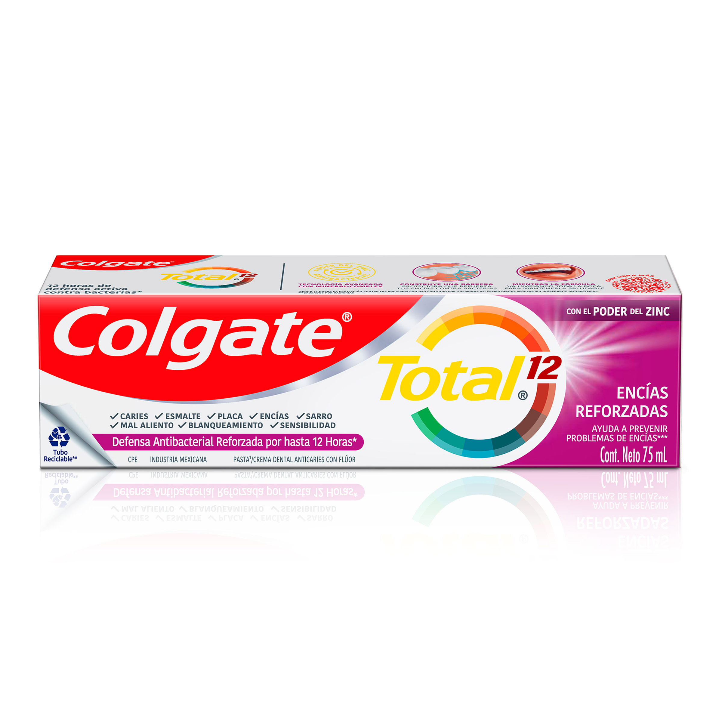 Colgate Total 12 Encías Reforzadas 75 ml