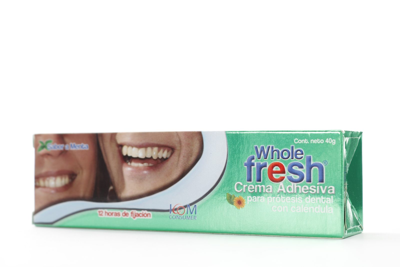 Crema dental Whole Fresh Menta 40 g - ICOM