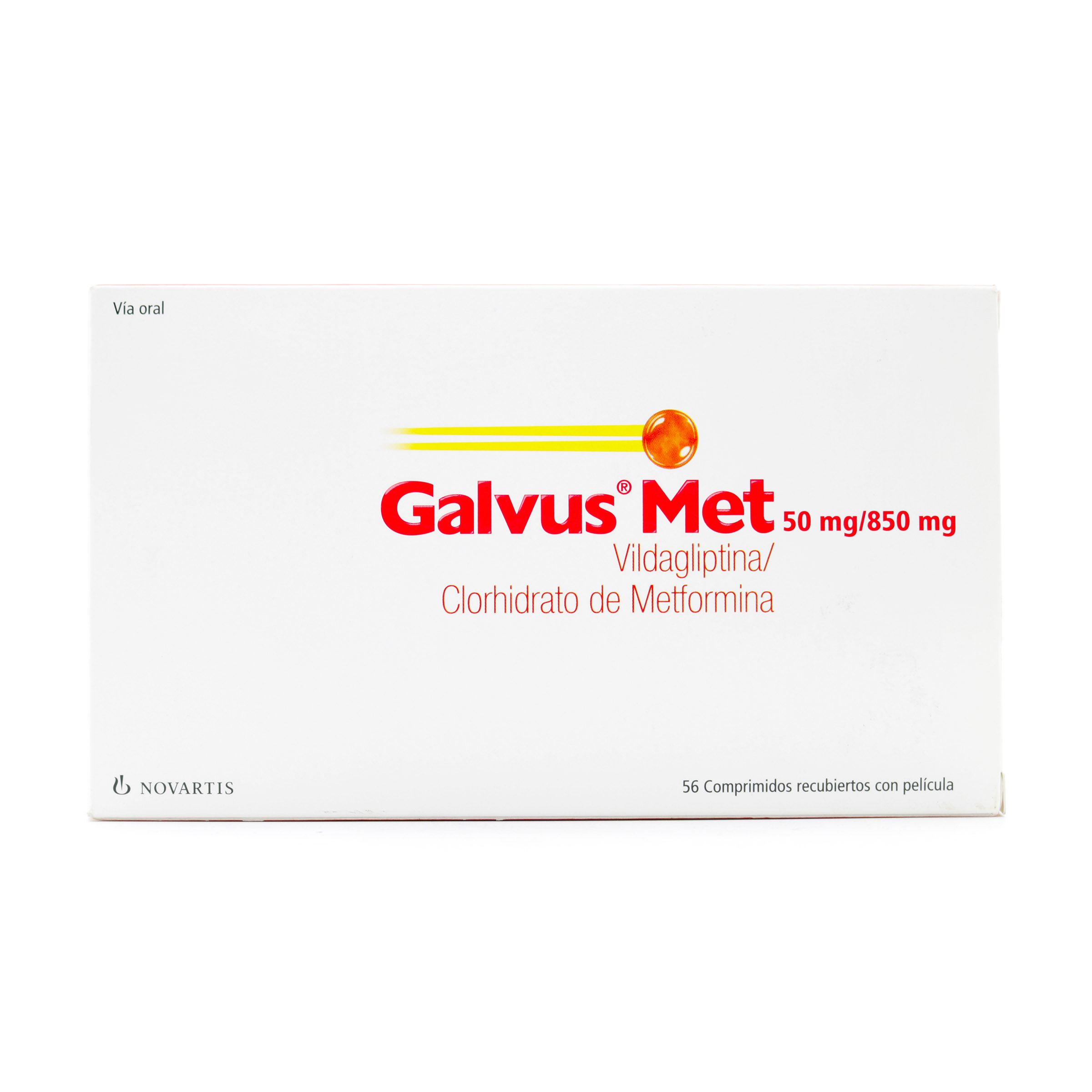 GALVUS MET 50/850 mg – 56 comprimidos