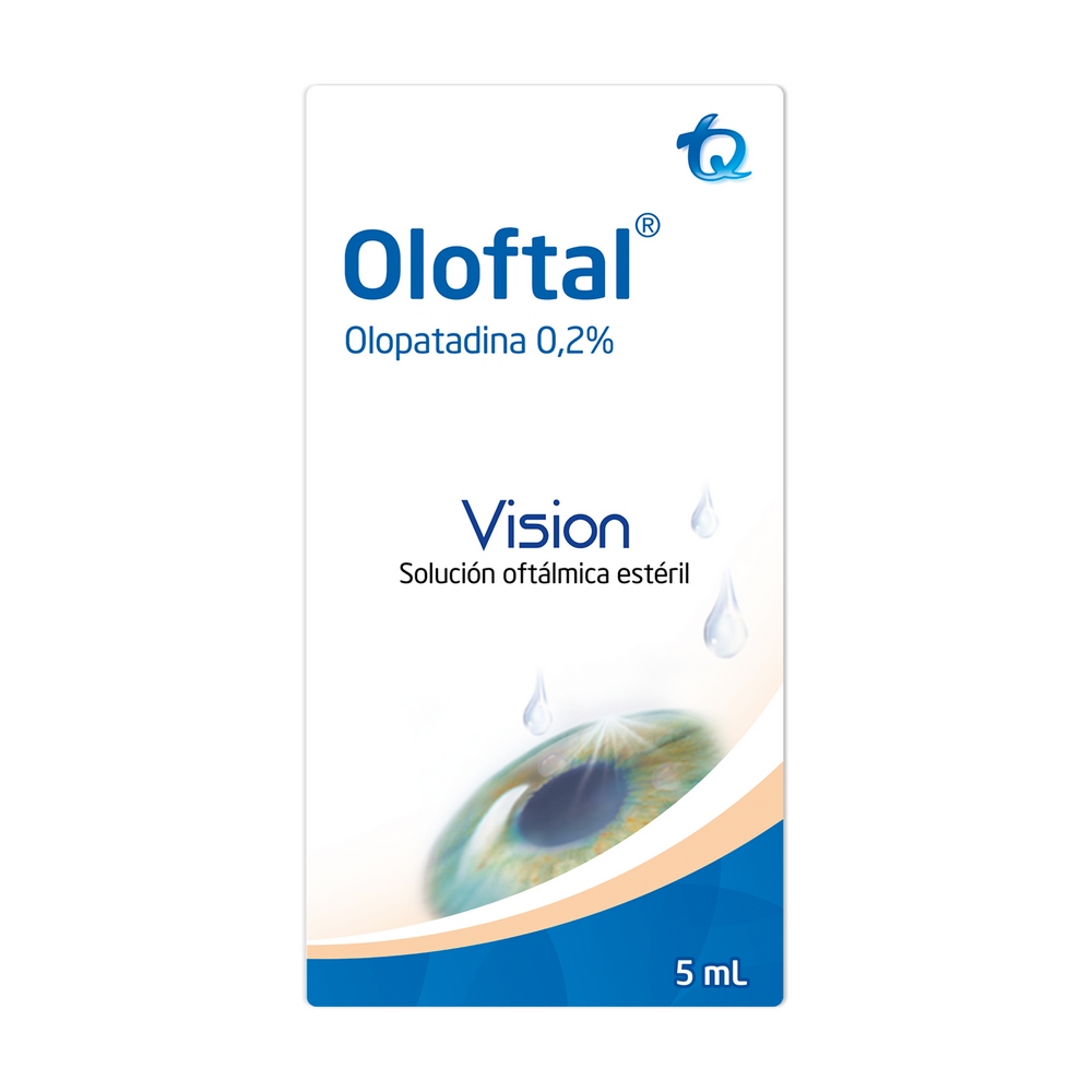 Oloftal 0.2 mg/mL Gotas oftálmicas 5 mL – Clorhidrato de olopatadina (TECNOQUÍMICAS S.A.)