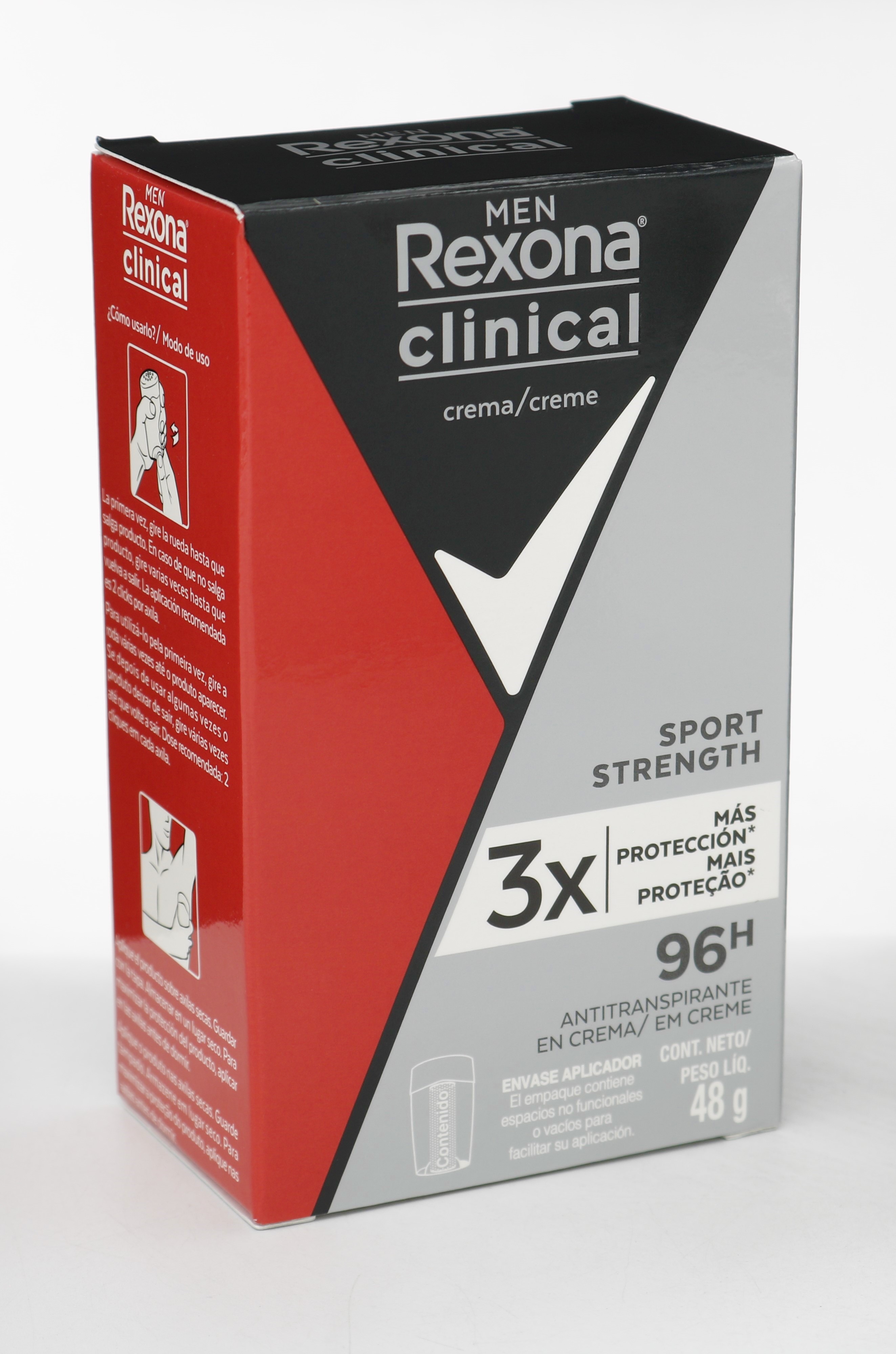 Rexona Clini Solid Sport 48 g Desodorante Barra