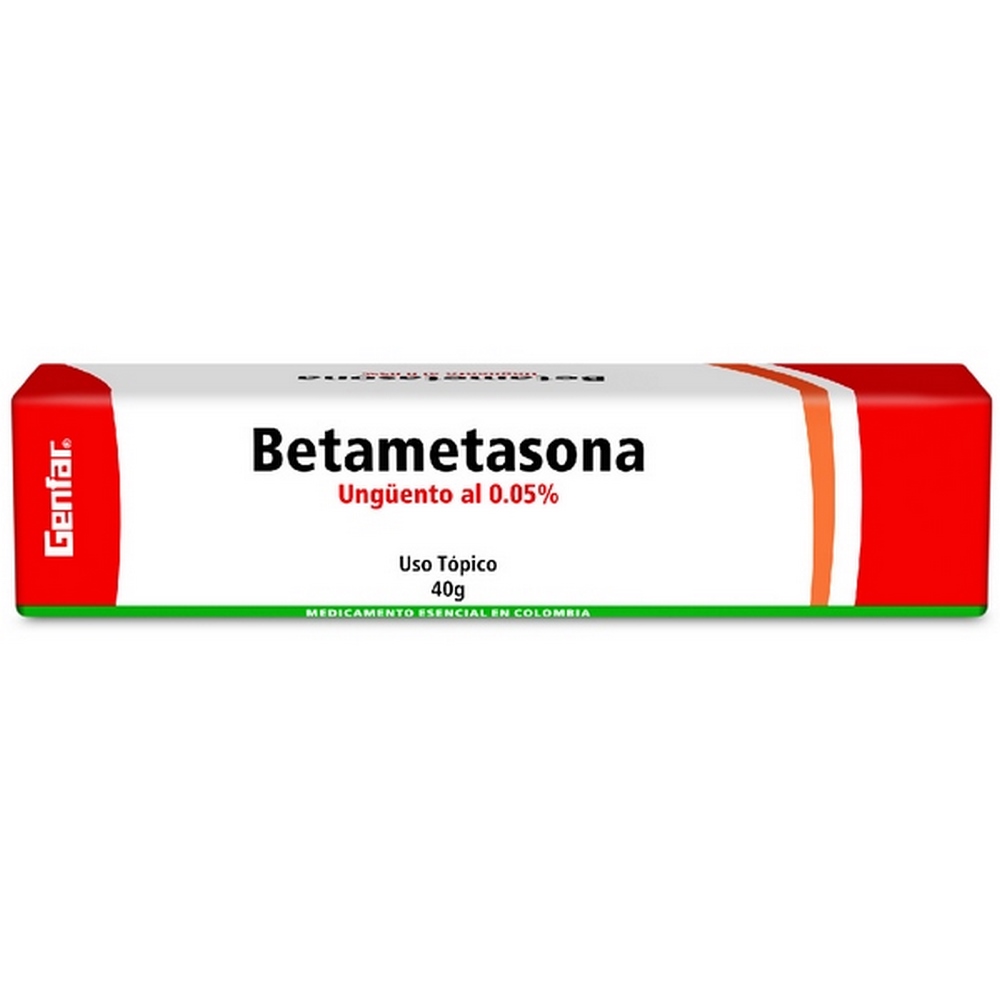 Betametasona 0.05% crema 40 g Genfar