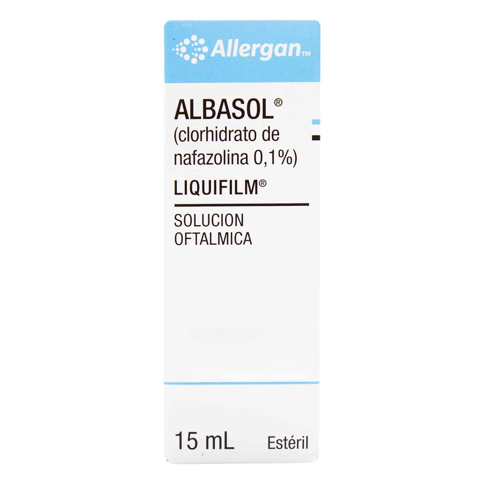Albásol nafazolina 15 ml | solución oftálmica