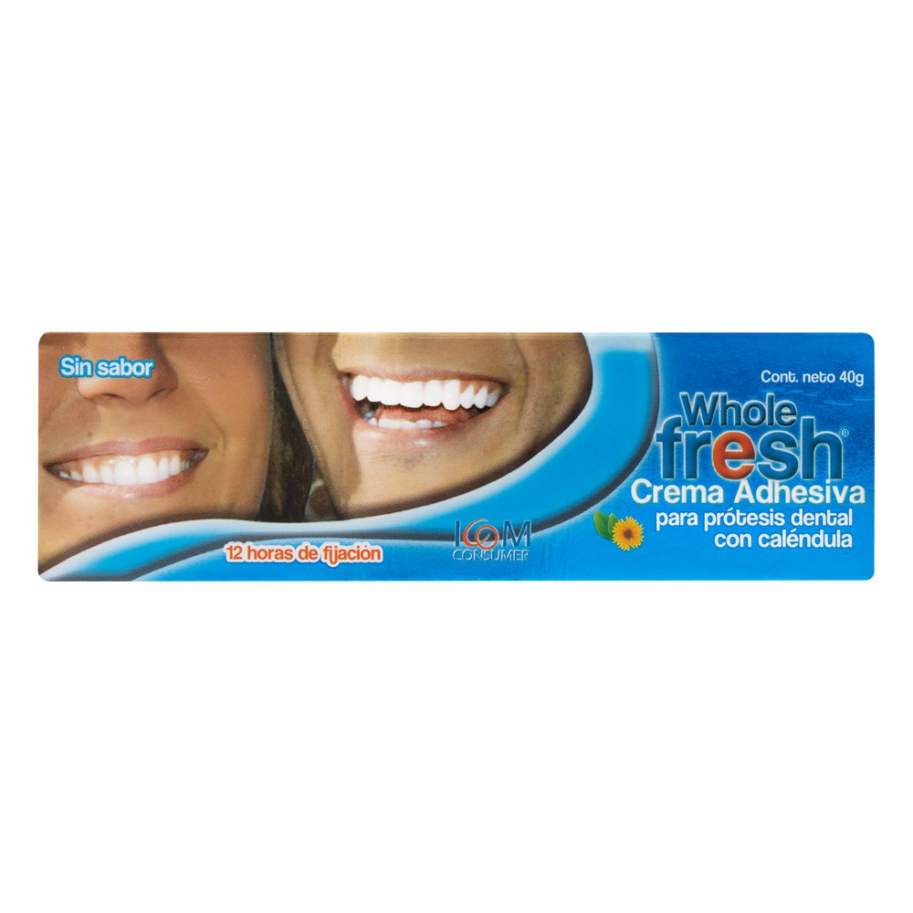 ICOM Adhesiva Whole Fresh sin sabor 40 g