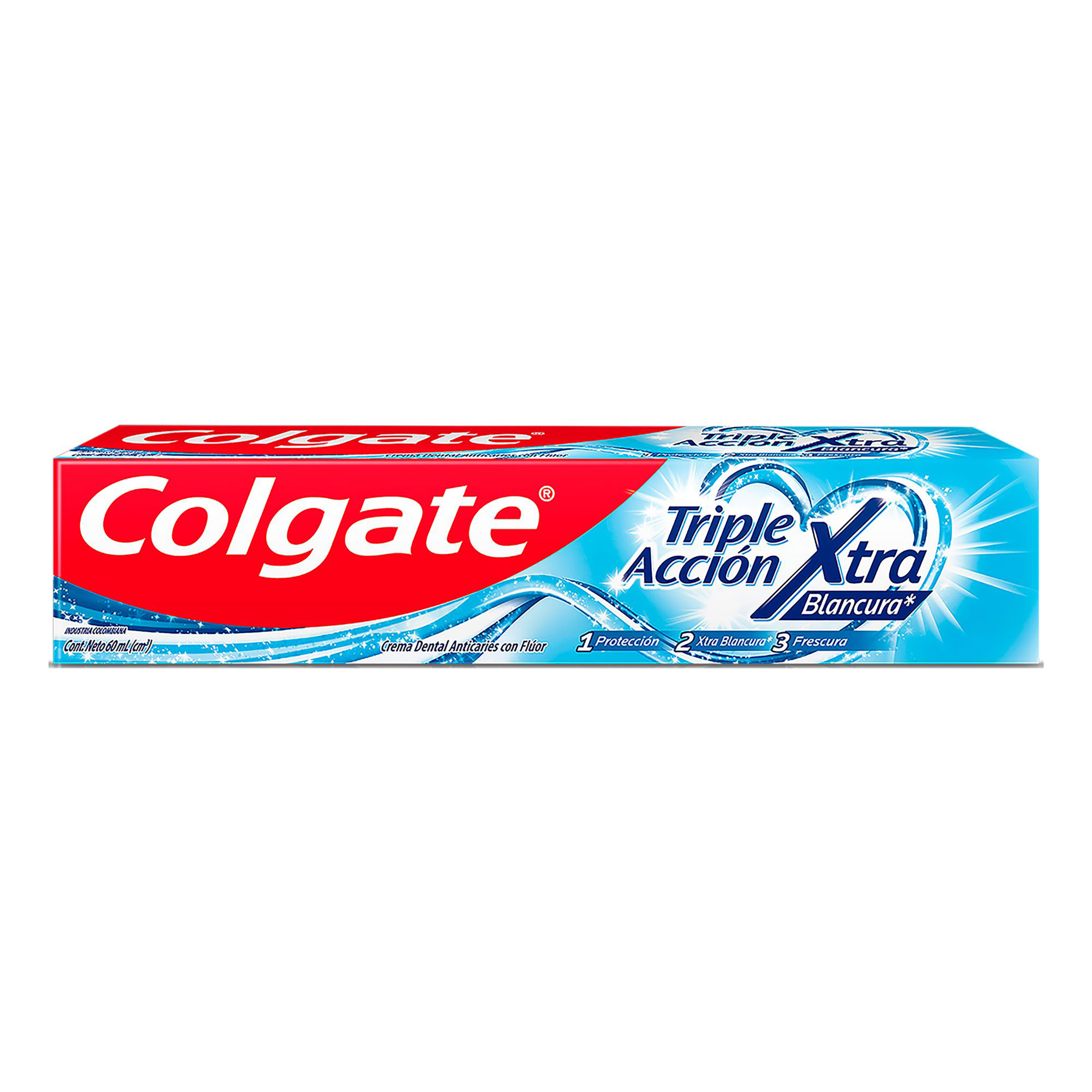 Colgate Triple Acción Blanqueadora Crema Dental 60 ml