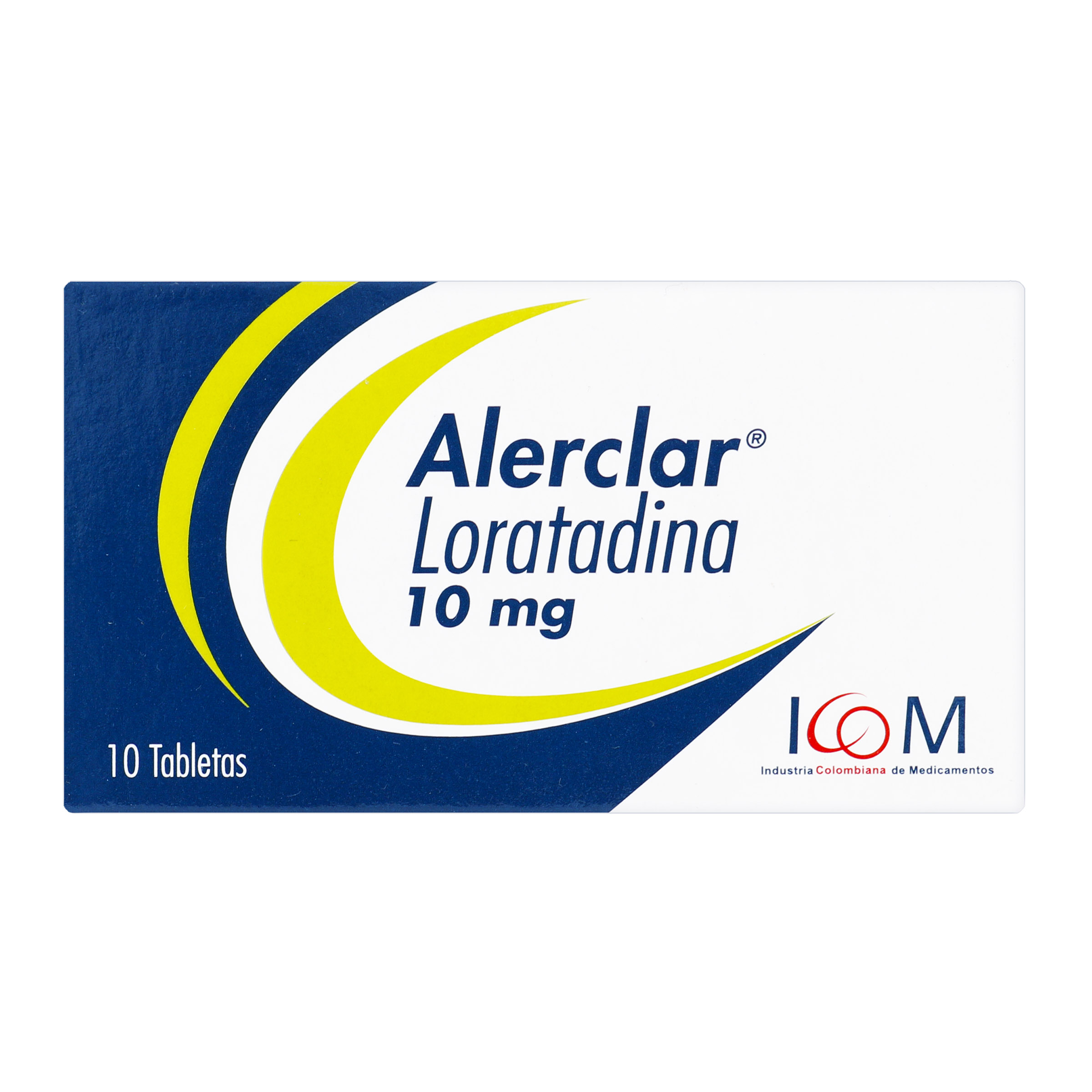 Alerclar 10 mg – 10 tabletas | ICOM