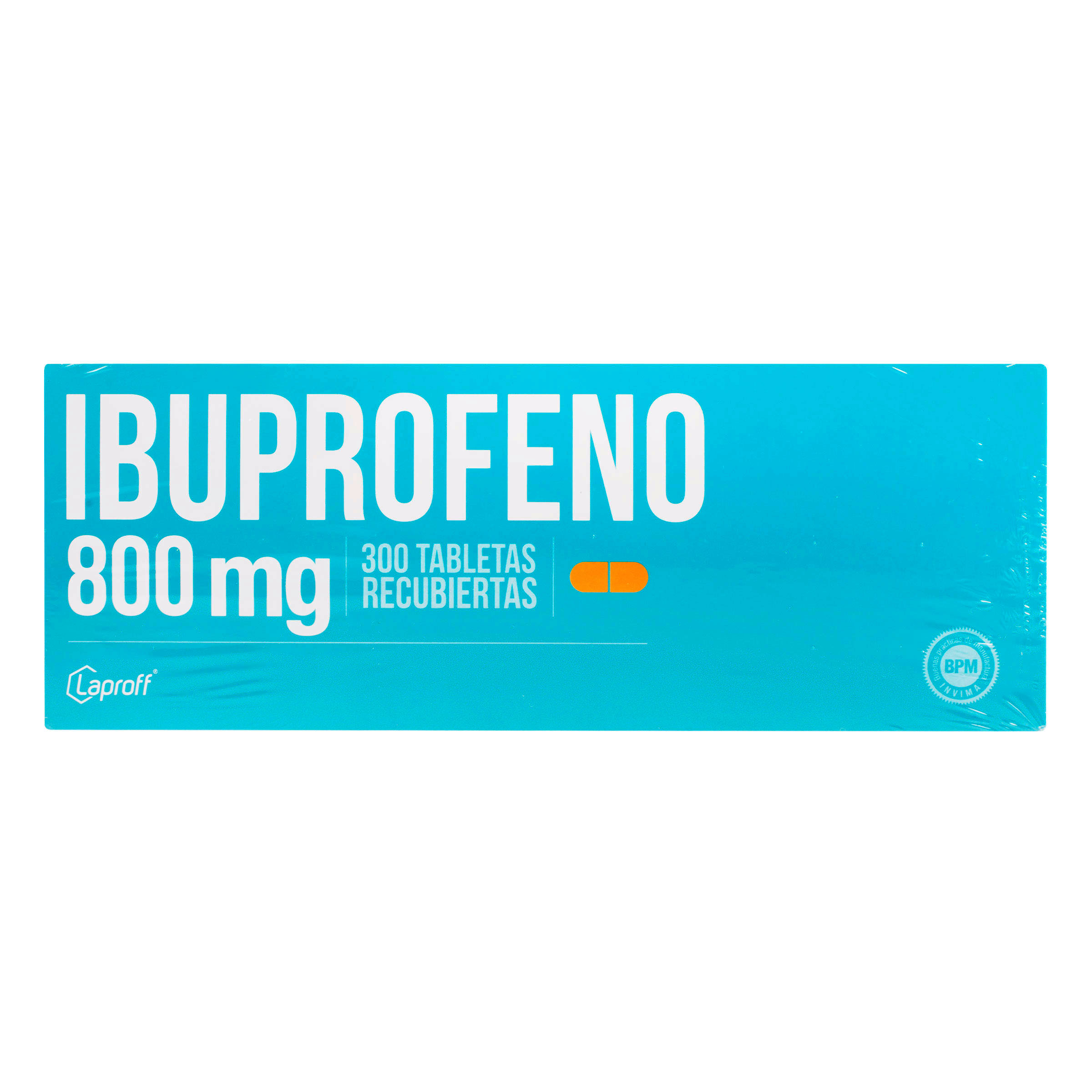 Ibuprofeno 800 mg – 300 tabletas (LAPROFF)