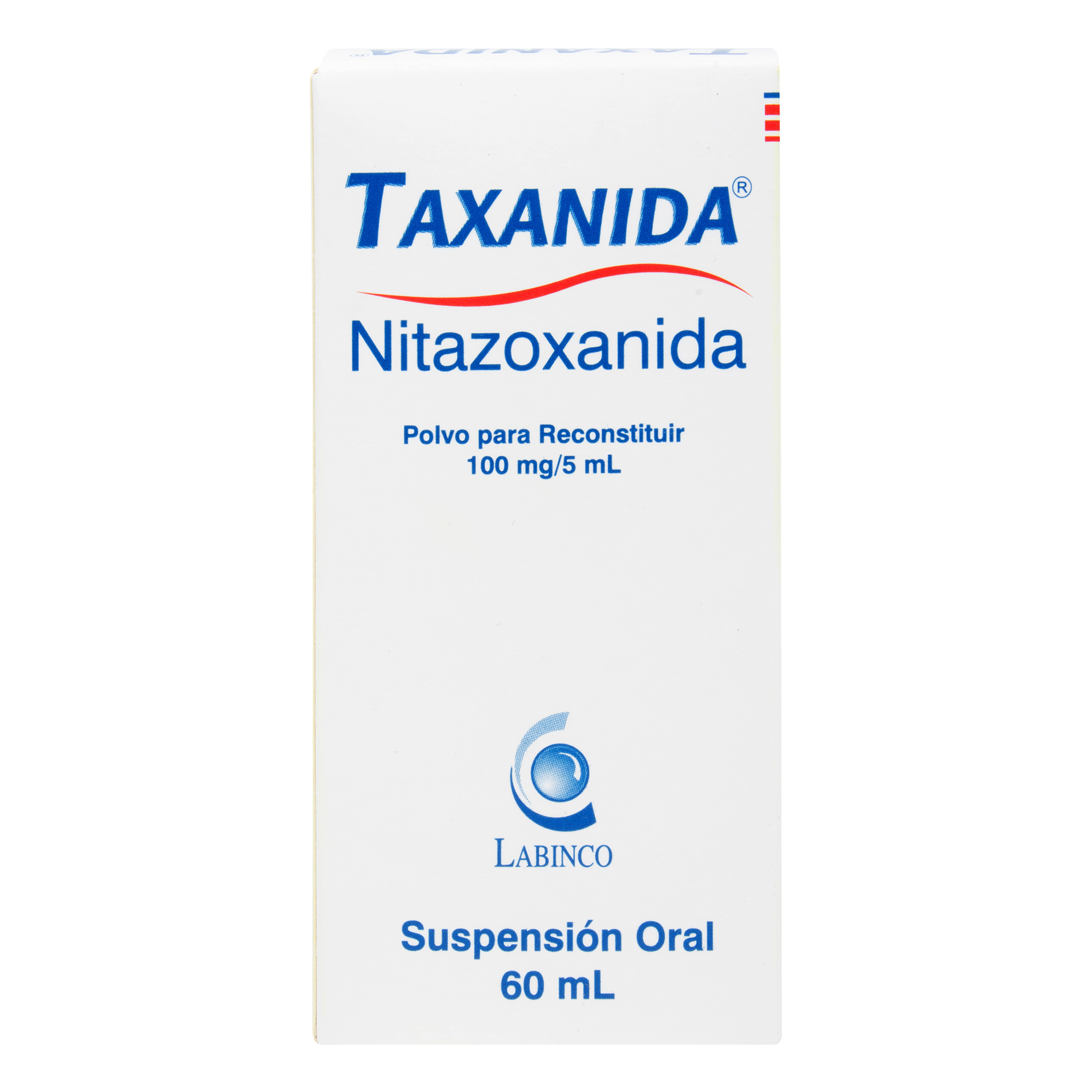 Taxanida Nitazoxanida 100 mg/5 mL – 60 mL (LABINCO)