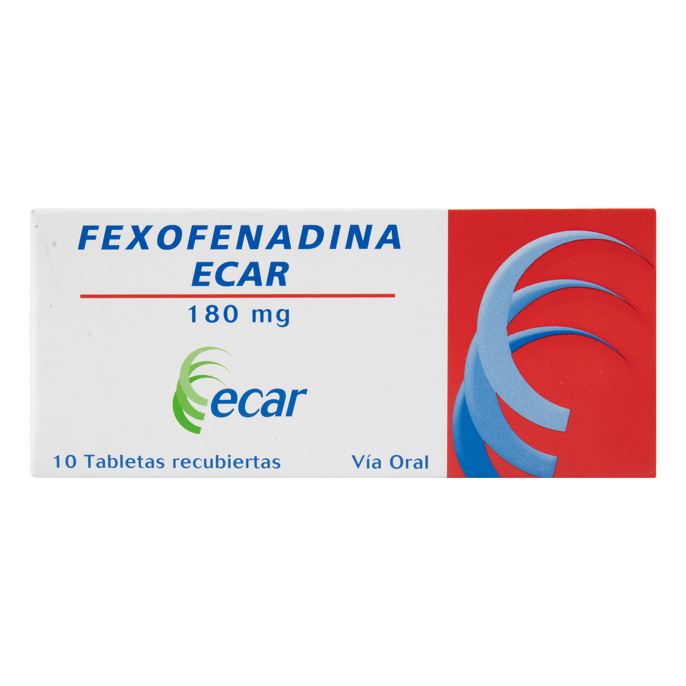 Fexofenadina 180 mg – 10 tabletas ECAR LTDA