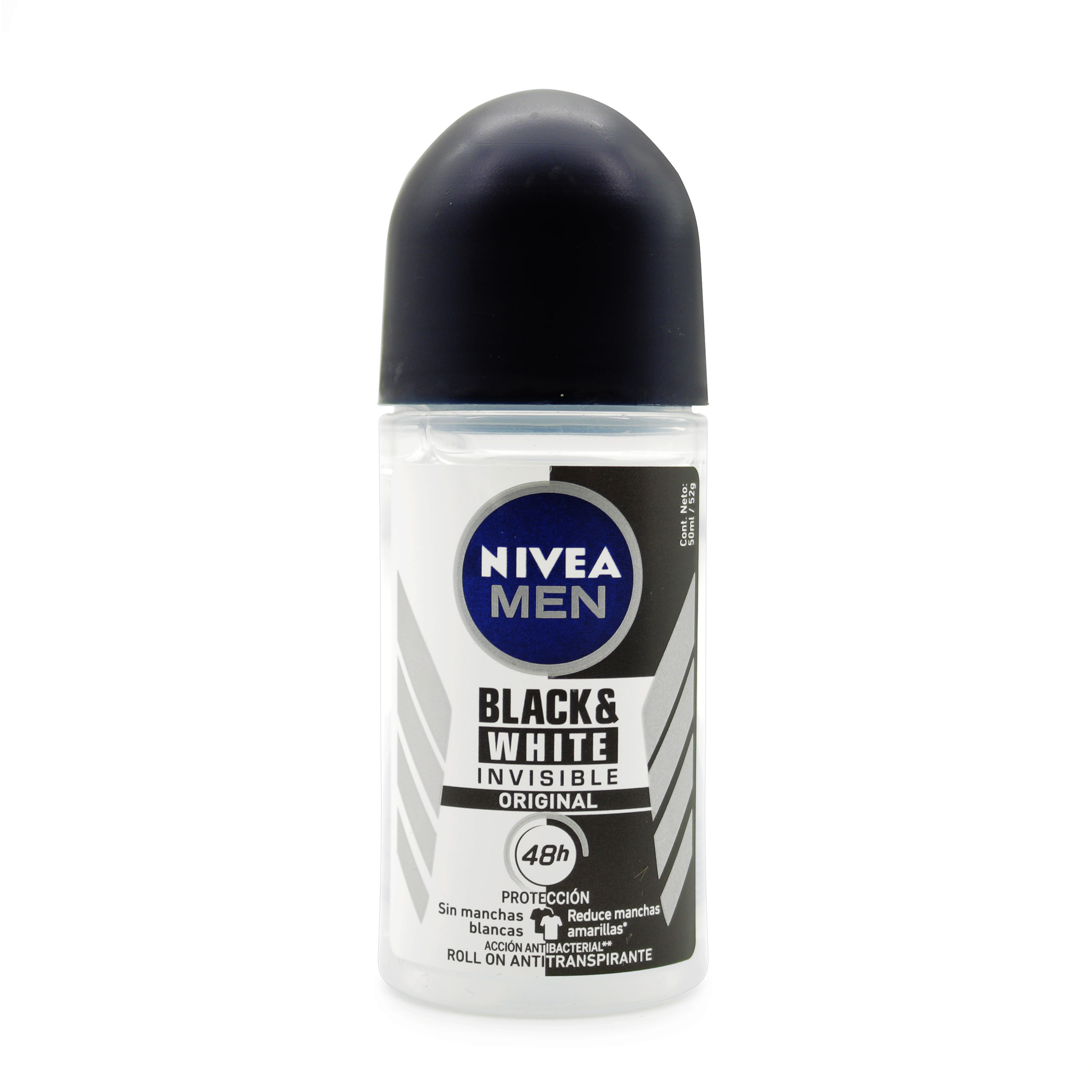 Desodorante Nivea Roll-On Black & White 50 ml