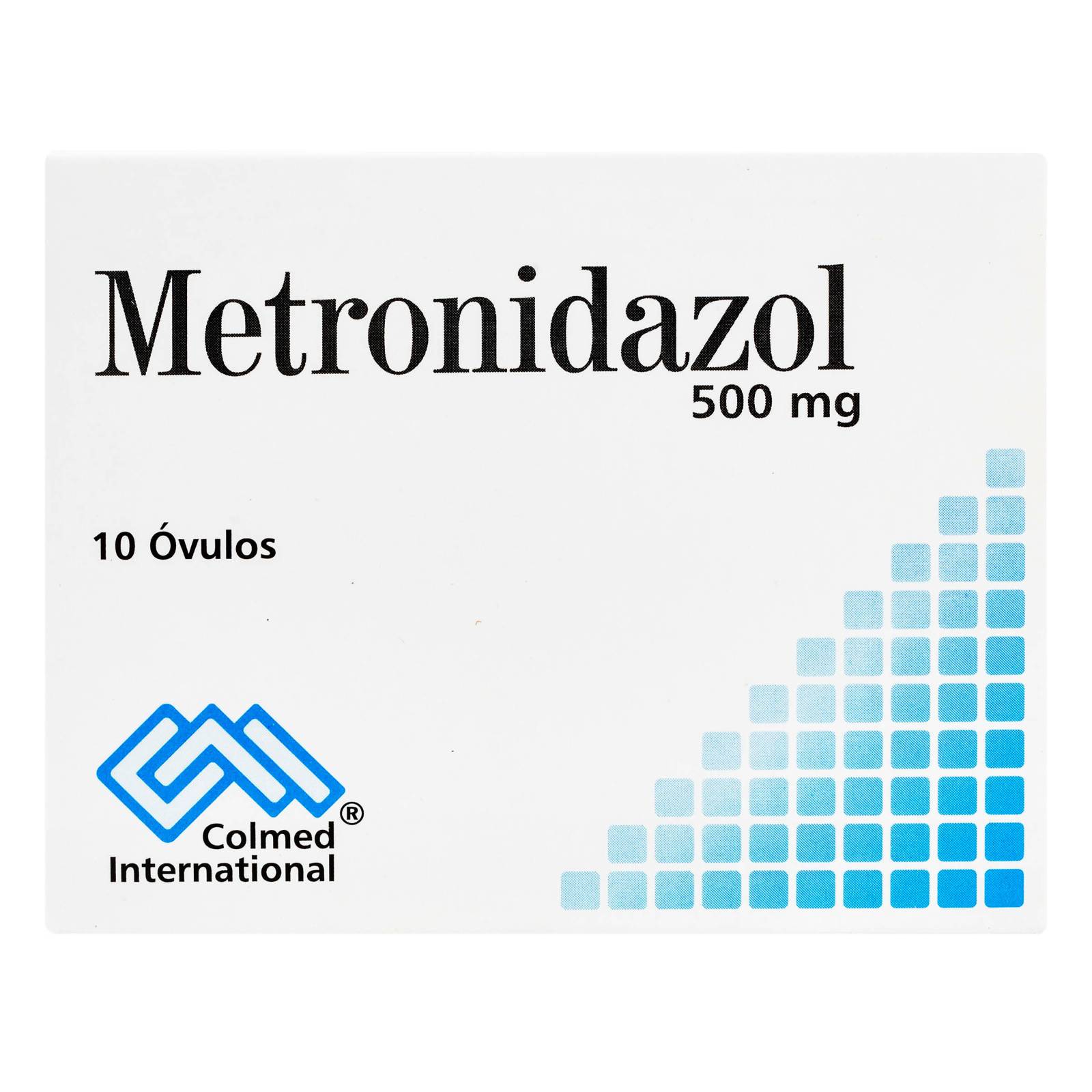 Metronidazol 500 mg - Óvulos vaginales (10) - PROCAPS