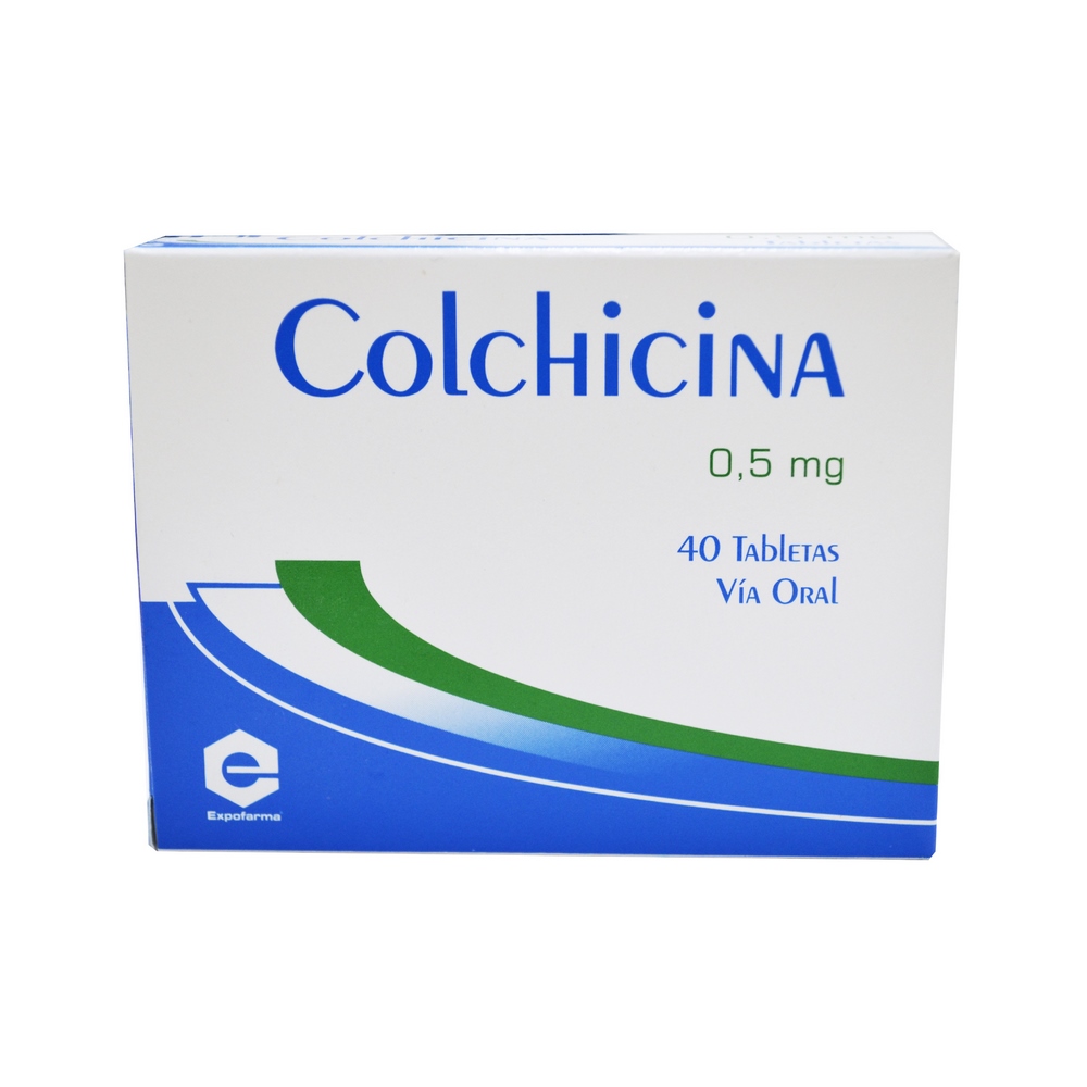COLCHICINA 0.5 mg - 40 tabletas