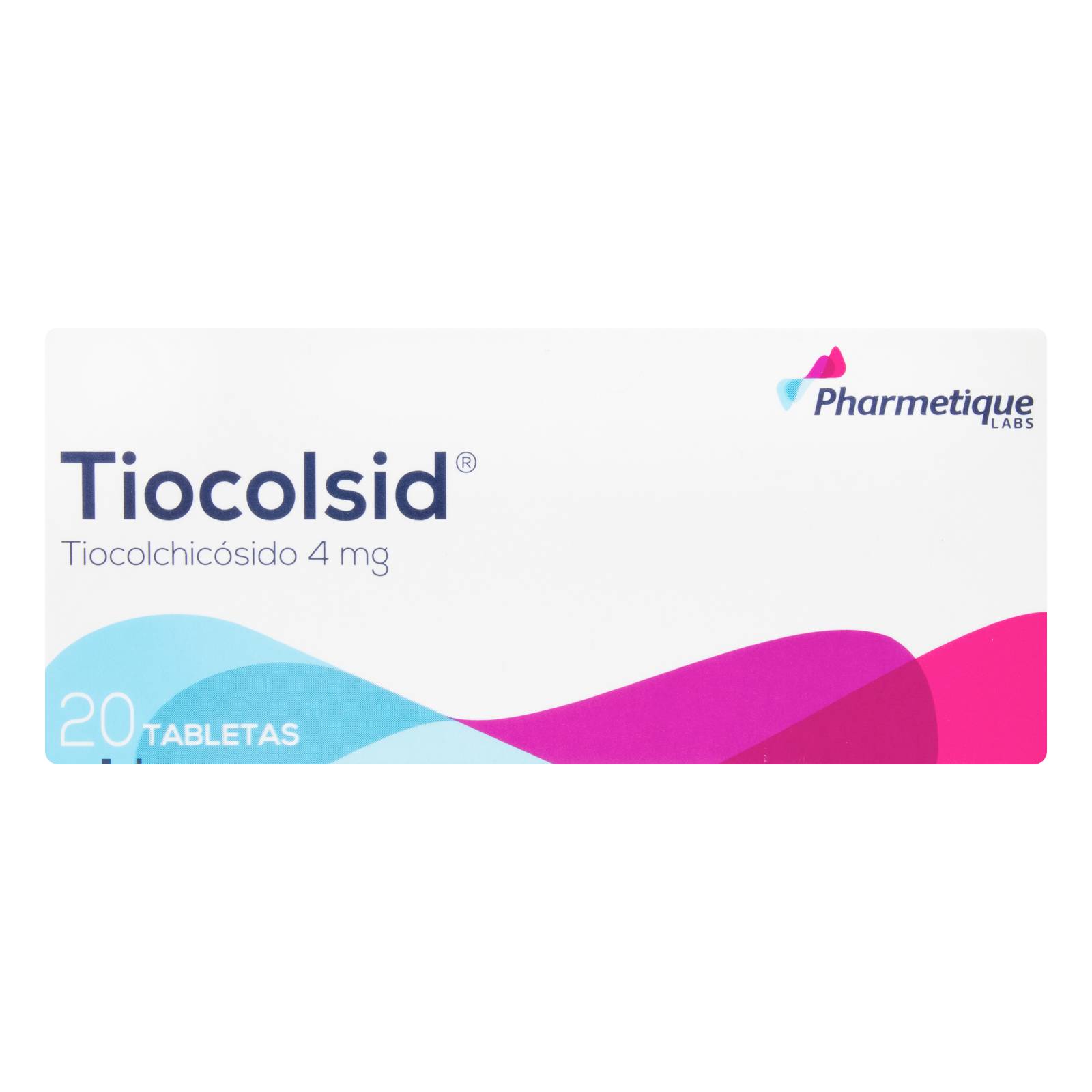 TIOCOLSID 4 mg - 20 tabletas