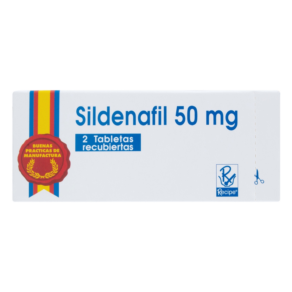 Sildenafil 50 mg – 2 tabletas RC (BUSSIE S.A.)