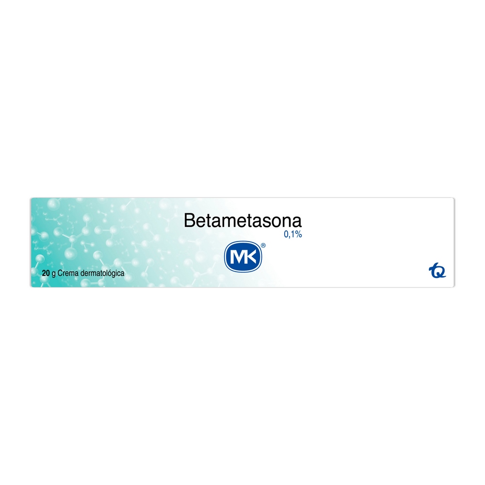 Betametasona 0.1% Crema 20 g - TECNOQUIMICAS