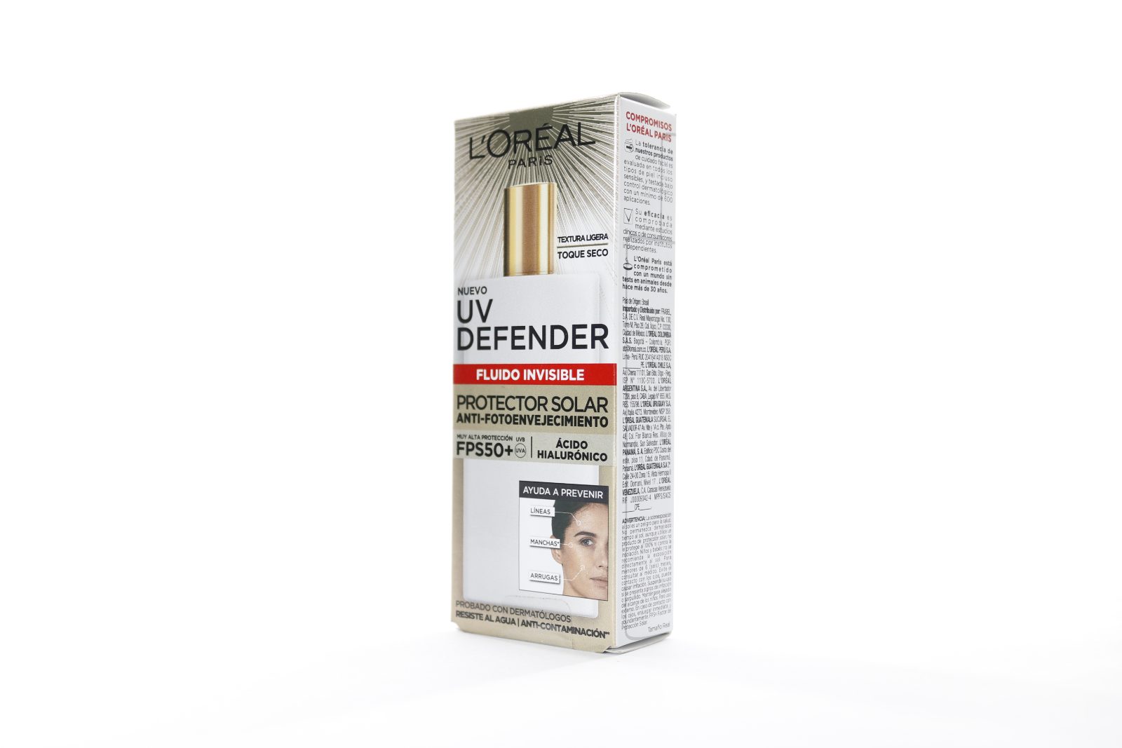 UV Defender – Fluido Invisible SPF50+ 40 g