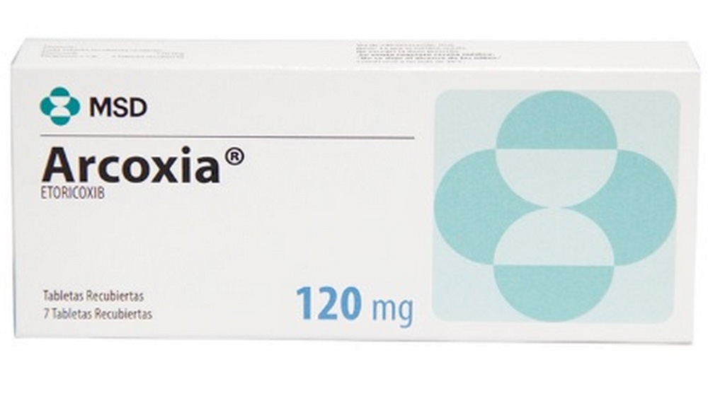 Arcoxia 120 mg – 7 tabletas