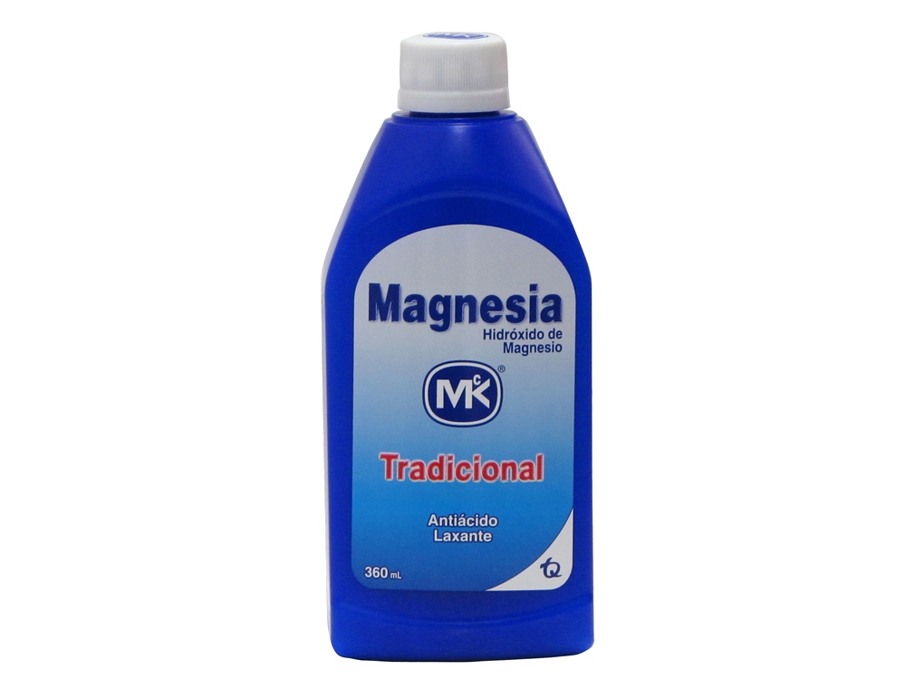 Leche de Magnesia 360 ml - TECNOQUIMICAS S.A.