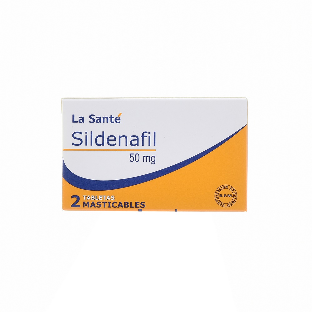 Sildenafil masticable 2 tabletas – LA SANTE