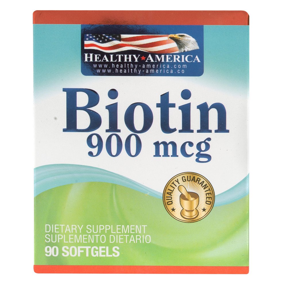 Biotina 900 mg 90 softgels – Vitaminas y Minerales