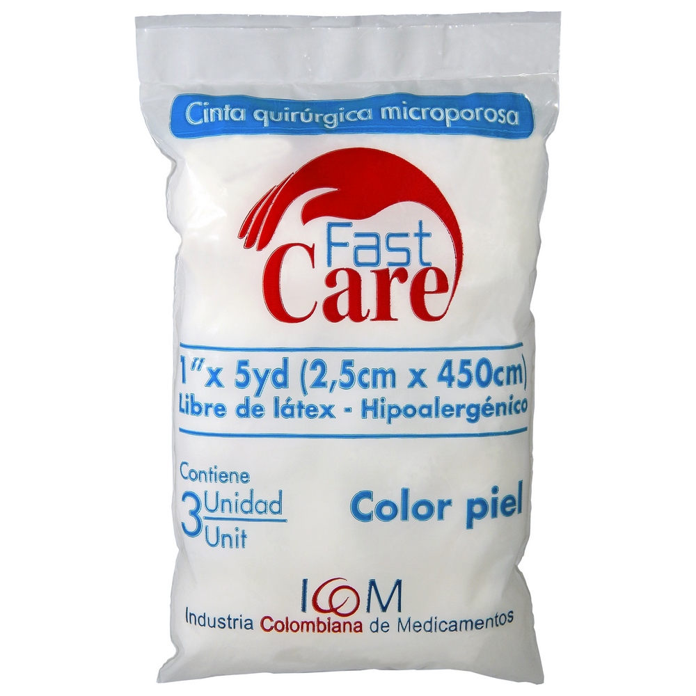 MicroPore C.Piel Fast Care – esparadrapos 3 uds