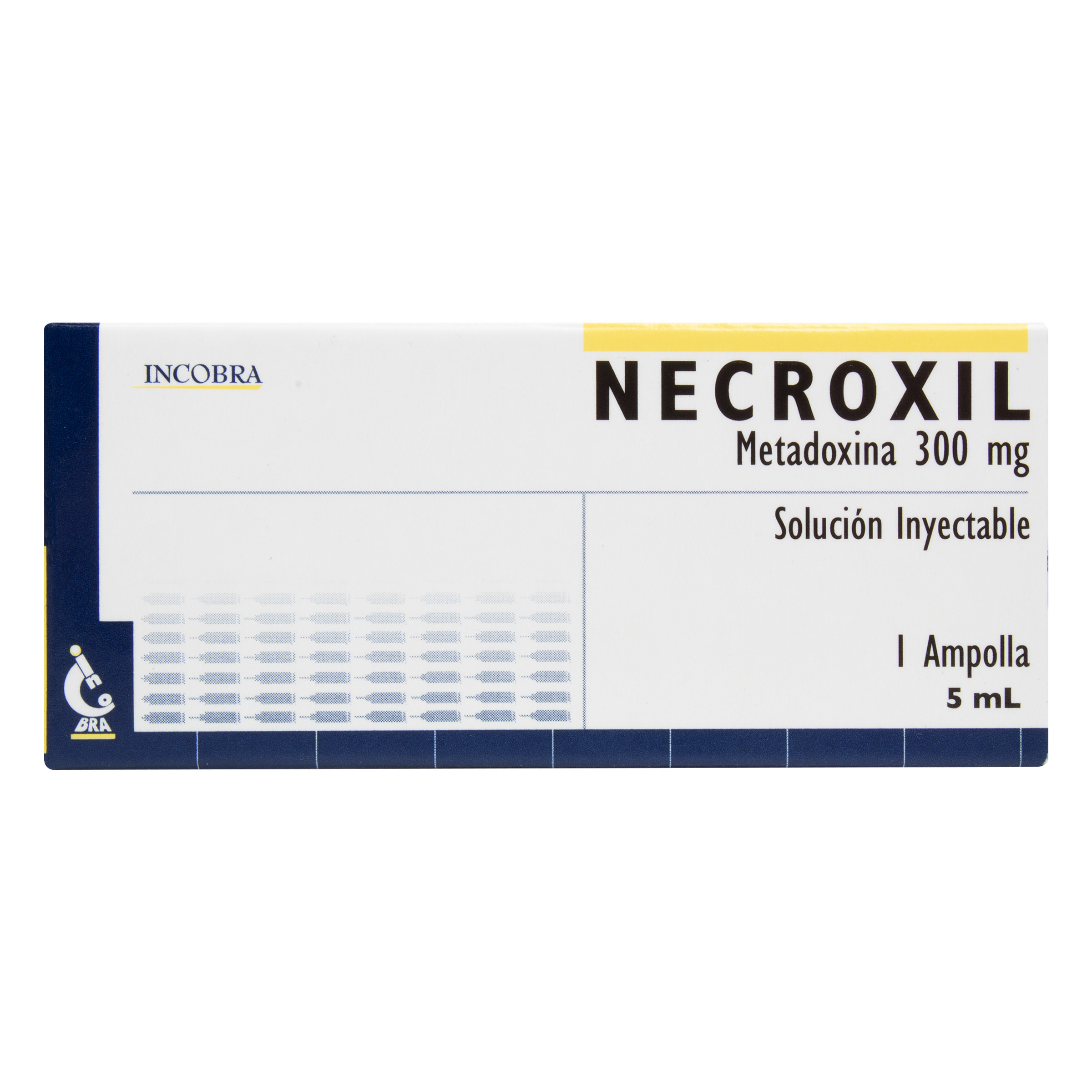 Necroxil 300 mg Inyectable – Ampolla 5 ml (Metadoxina)
