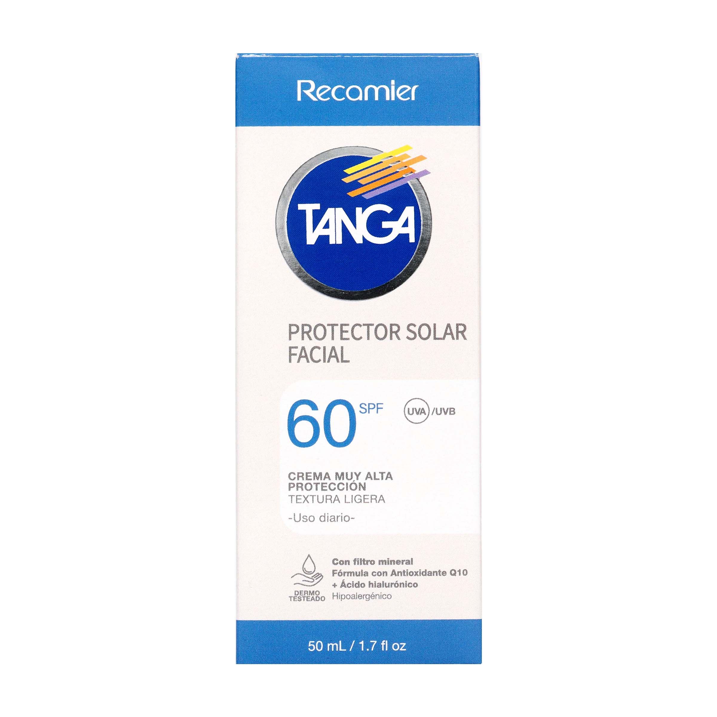 BLOQ.FACIAL TANGA SPF 60 50 ml