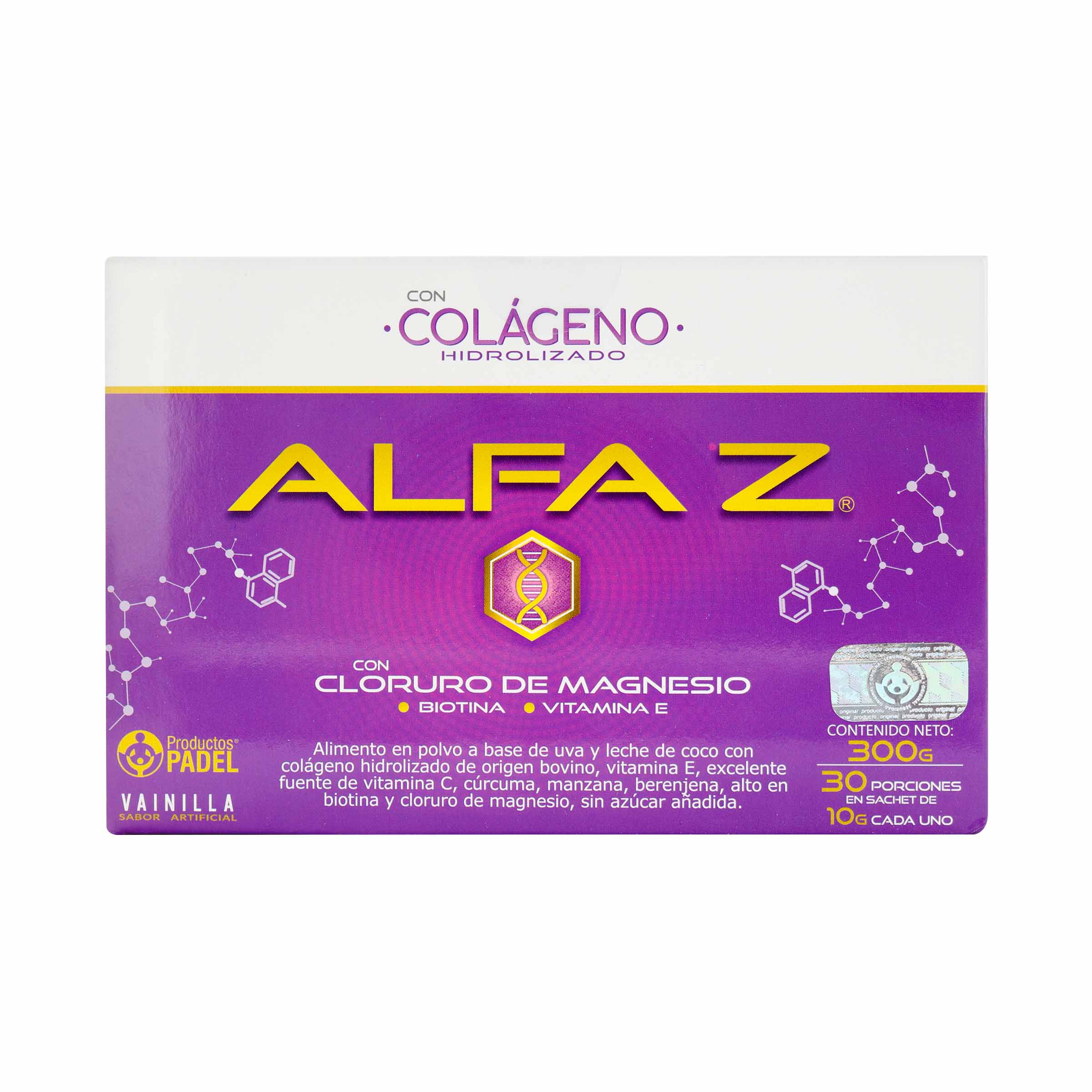 Alfa Z Colágeno Hidrolizado – 30 sobres de 10 g