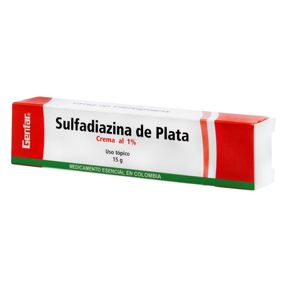Sulfadiazina de Plata 15 g – Genfar