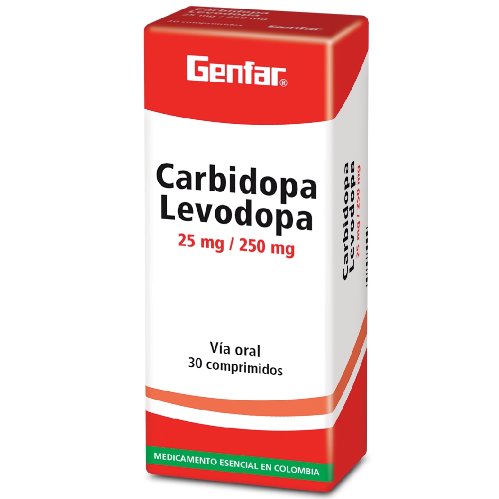 Carbidopa/Levodopa 30 tabletas GF