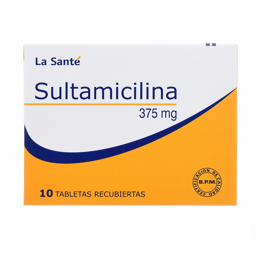 Sultamicilina 375 mg – 10 tabletas | La Santé
