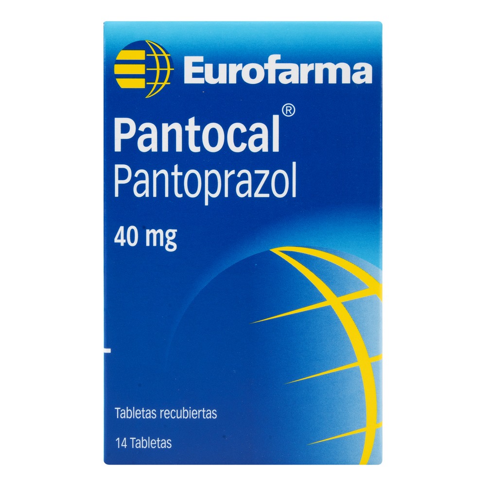 Pantocal 40 mg – 14 tabletas (pantoprazol)