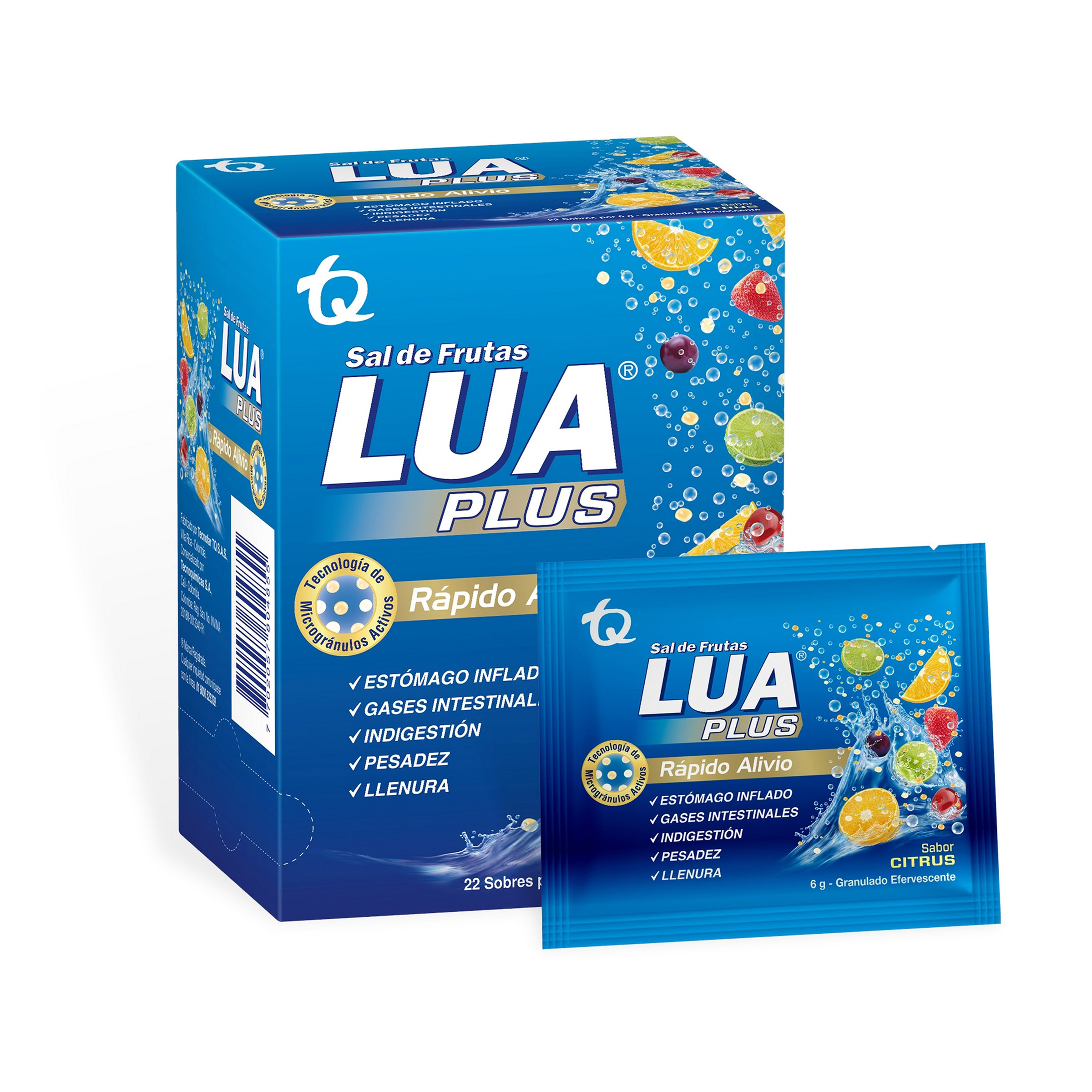 Sal de Frutas Lua Plus - 22 sobres