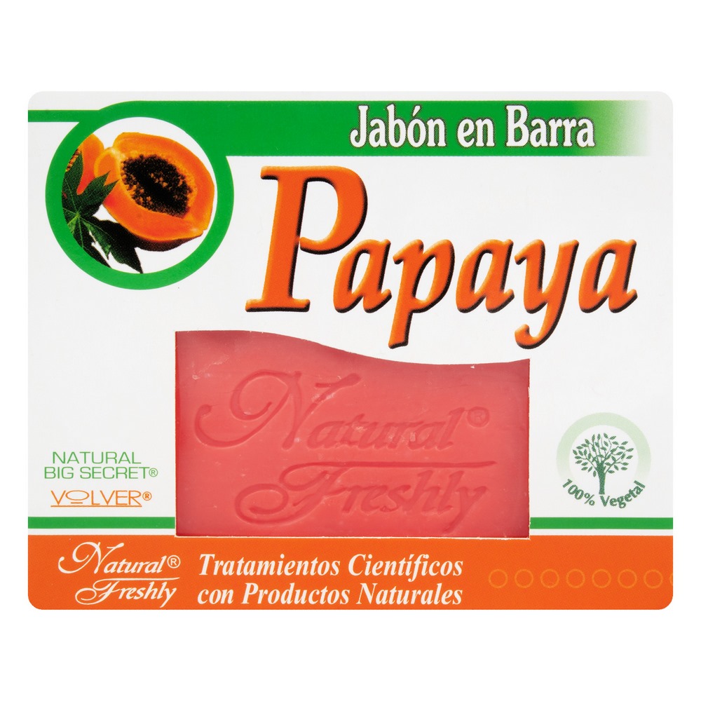 Jabón de Papaya Freshly 90 g – Barra