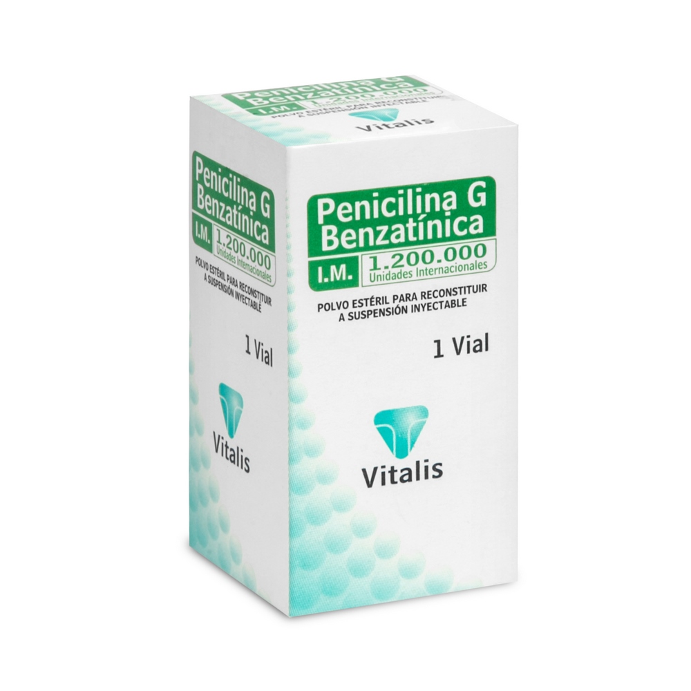 Penicilina benzatinica G 1.2 MUI - 1 ampolla